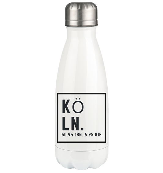 Köln Koordinaten (Druck) - Accessoires - Thermoflasche 350ml