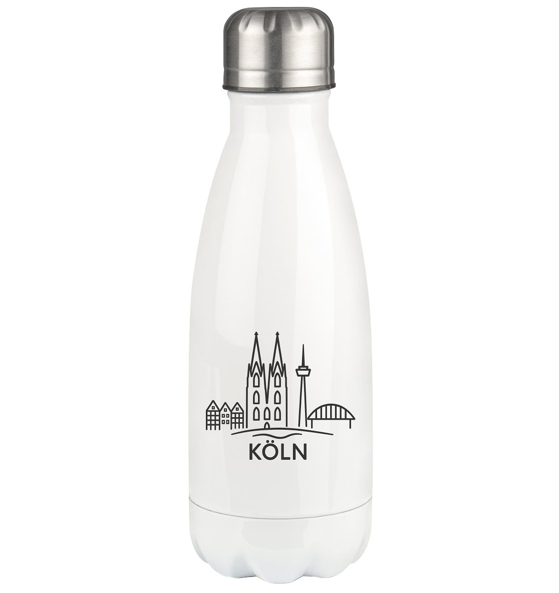 Köln Skyline (Druck) - Accessoires - Thermoflasche 350ml
