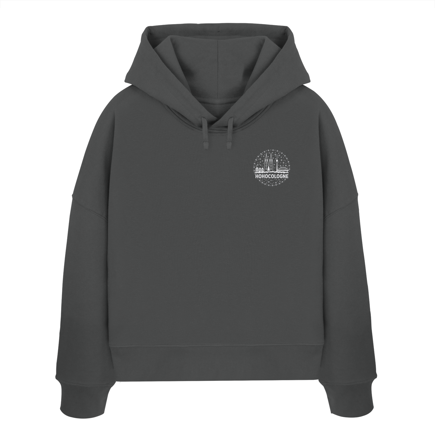 HOHOCologne Stick - Womens Organic Boxcut Hoodie