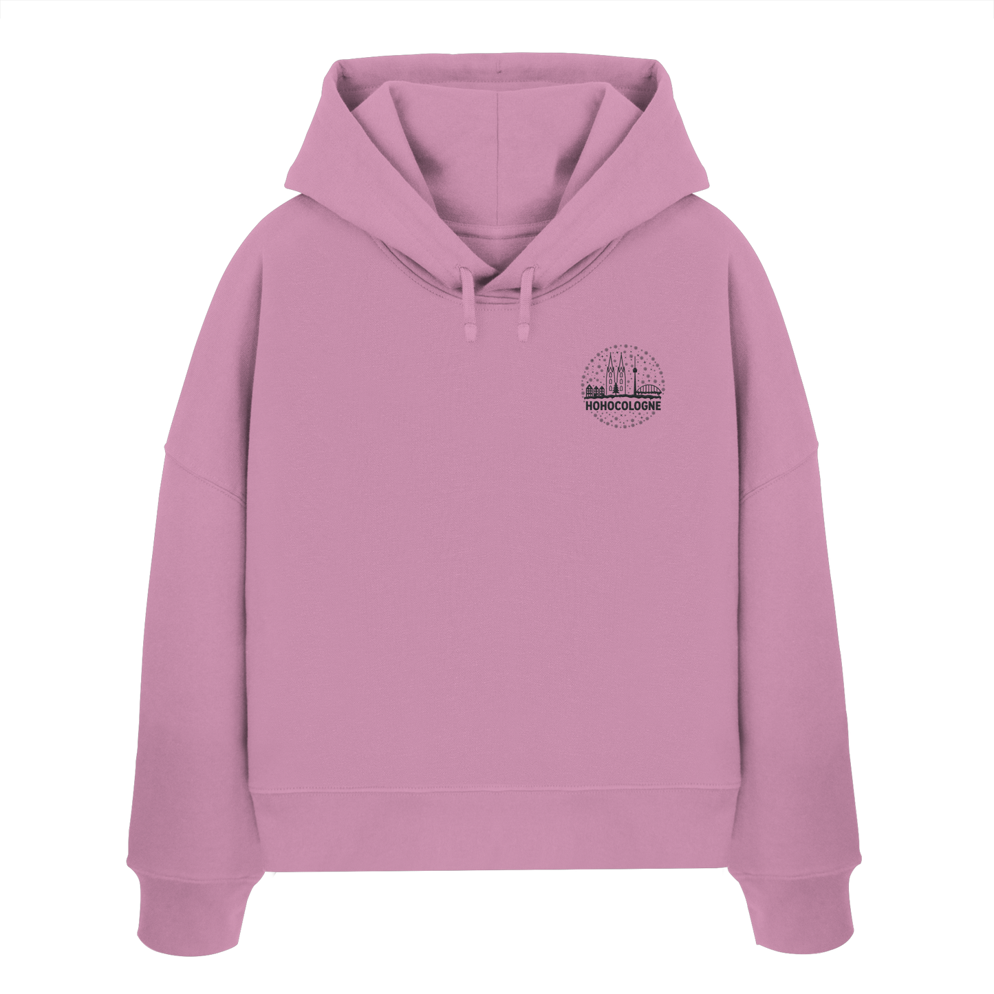 HOHOCologne Stick  - Womens Organic Boxcut Hoodie