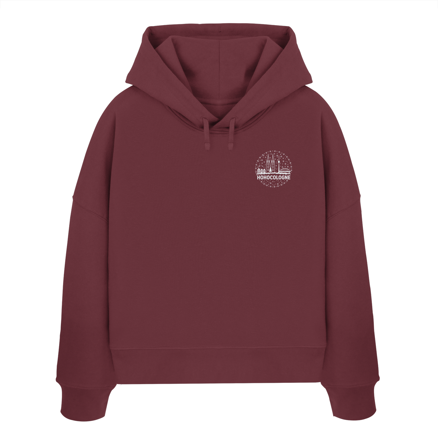 HOHOCologne Stick - Womens Organic Boxcut Hoodie