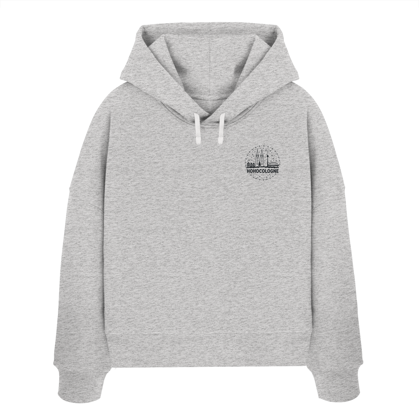 HOHOCologne Stick  - Womens Organic Boxcut Hoodie