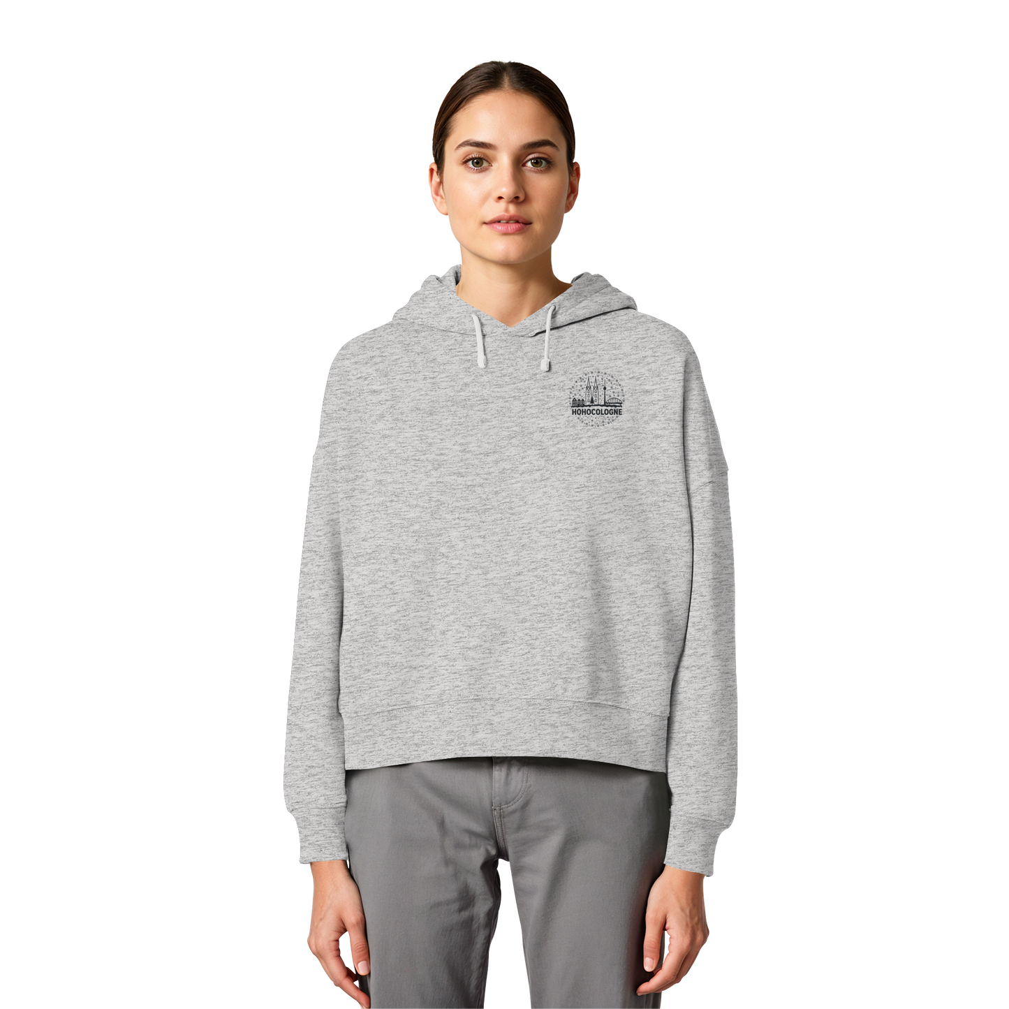 HOHOCologne Stick  - Womens Organic Boxcut Hoodie