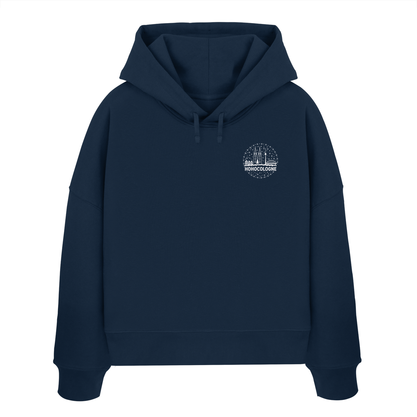 HOHOCologne Stick - Womens Organic Boxcut Hoodie