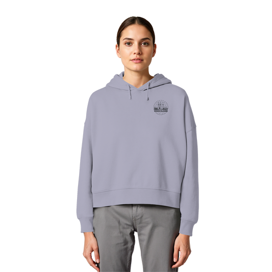 HOHOCologne Stick  - Womens Organic Boxcut Hoodie