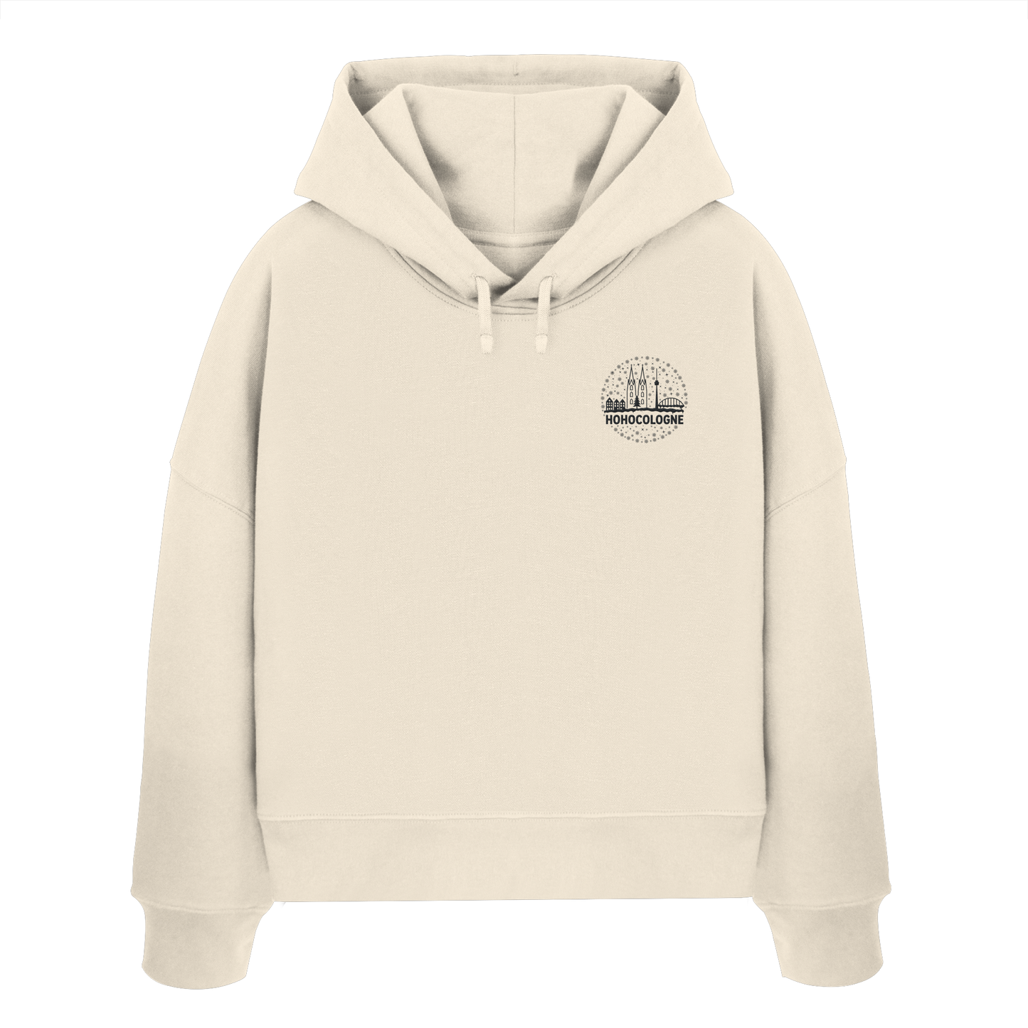 HOHOCologne Stick  - Womens Organic Boxcut Hoodie