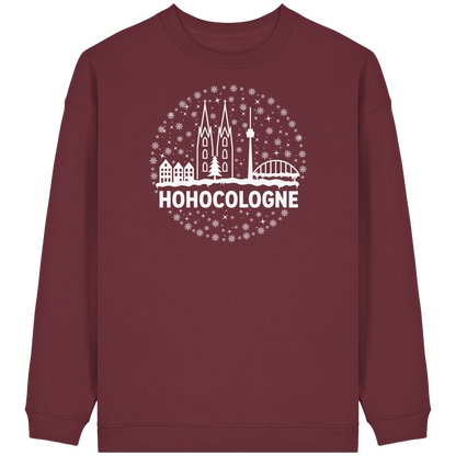 HOHOCologne Druck - Womens Organic Oversized Sweatshirt