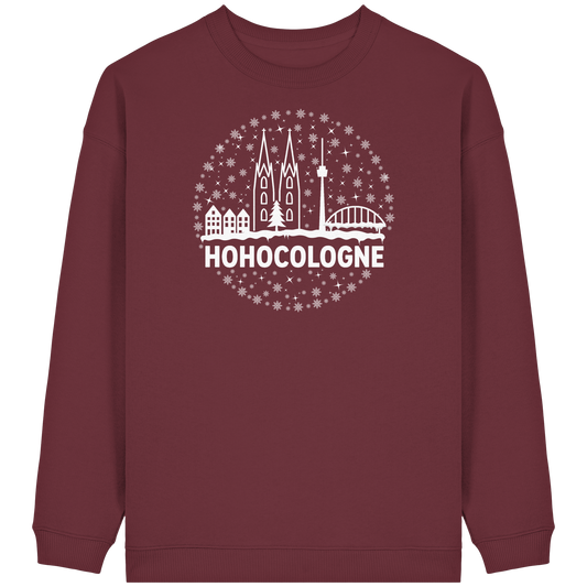 HOHOCologne Druck - Womens Organic Oversized Sweatshirt
