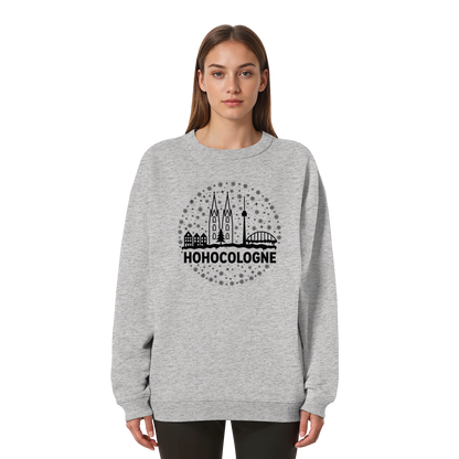 HOHOCologne Druck - Womens Organic Oversized Sweatshirt