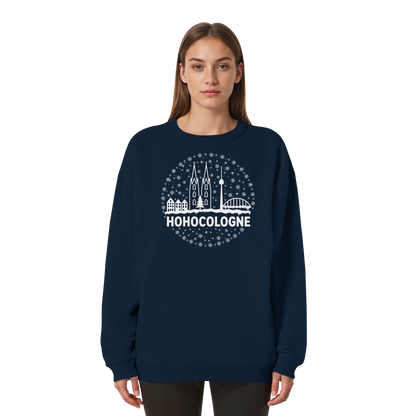 HOHOCologne Druck - Womens Organic Oversized Sweatshirt