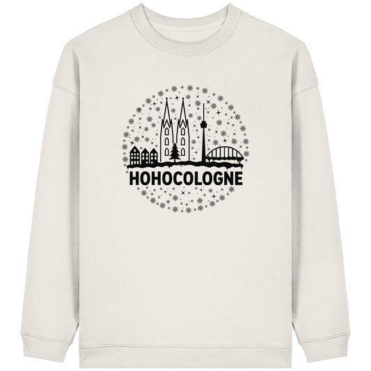 HOHOCologne Druck - Womens Organic Oversized Sweatshirt