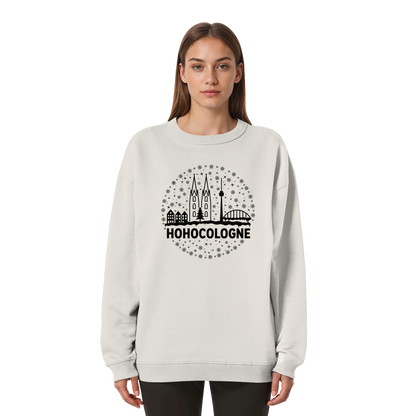HOHOCologne Druck - Womens Organic Oversized Sweatshirt
