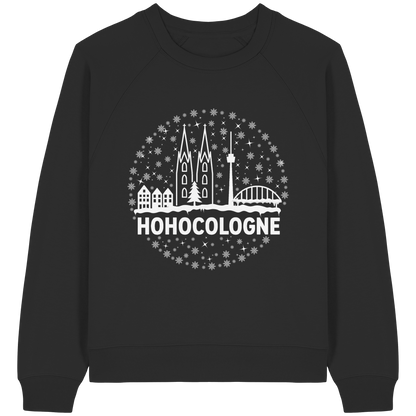 HOHOCologne Druck - Womens Organic Raglan Sweatshirt