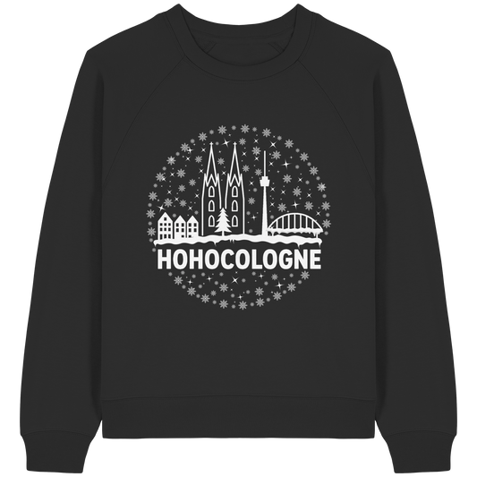 HOHOCologne Druck - Womens Organic Raglan Sweatshirt