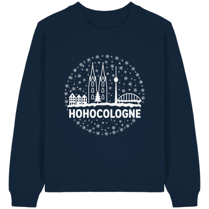 HOHOCologne Druck - Womens Organic Raglan Sweatshirt