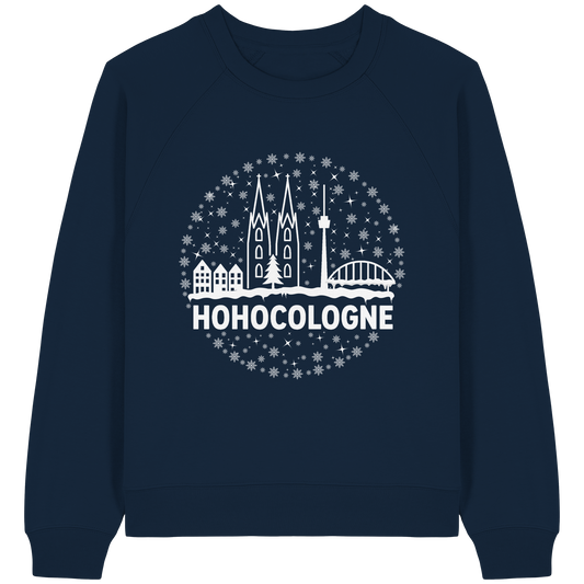 HOHOCologne Druck - Womens Organic Raglan Sweatshirt
