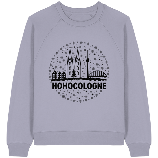 HOHOCologne Druck - Womens Organic Raglan Sweatshirt