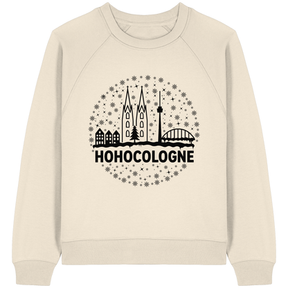 HOHOCologne Druck - Womens Organic Raglan Sweatshirt