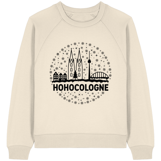 HOHOCologne Druck - Womens Organic Raglan Sweatshirt