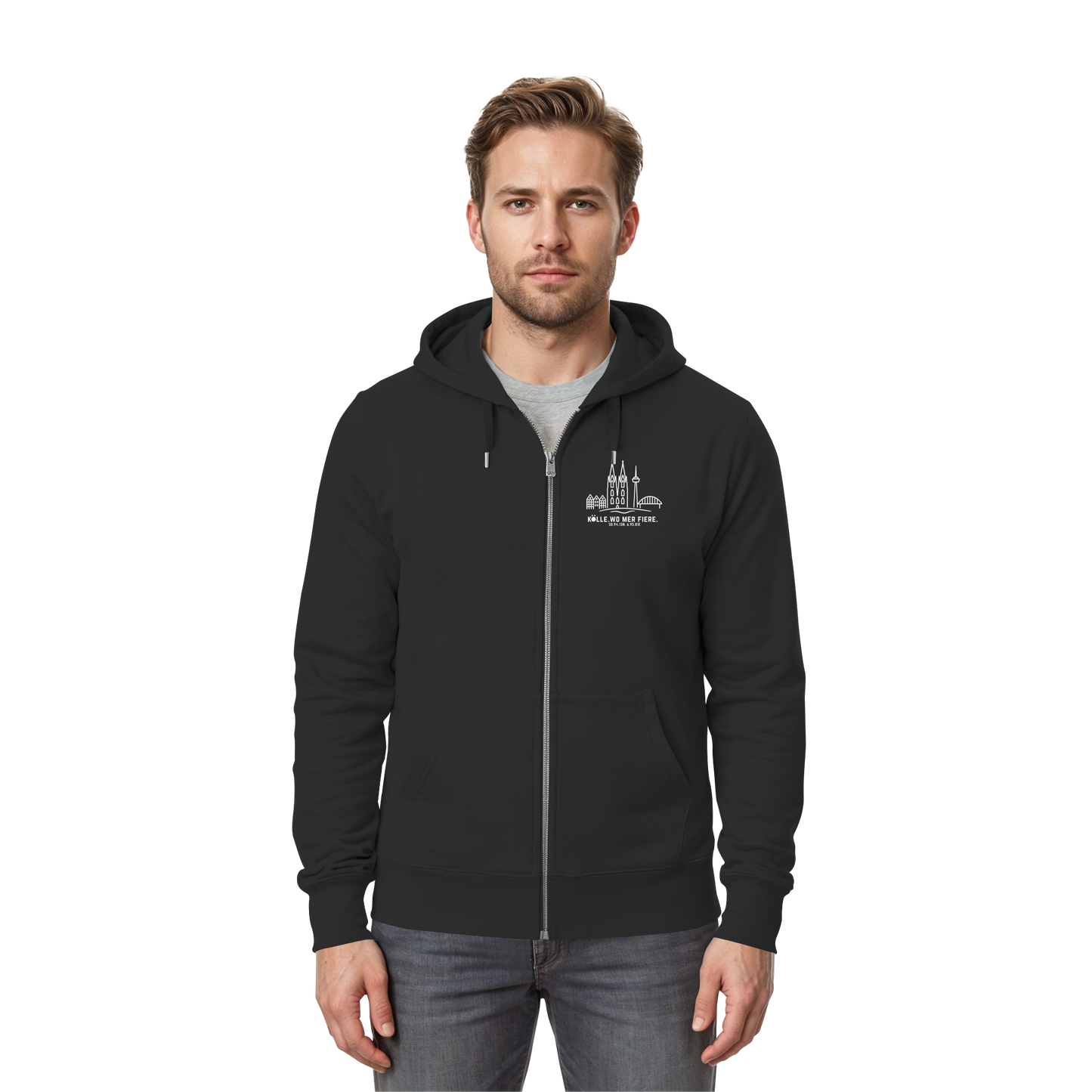 Skyline Fiere Druck - Zipper