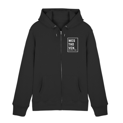 Westhoven Koordinaten (kleiner Druck auf der Brust) - Zipper