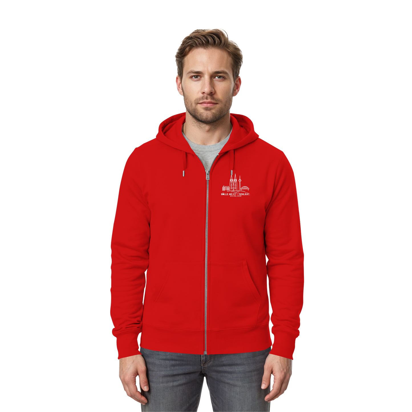 Skyline Hätz Druck  - Zipper