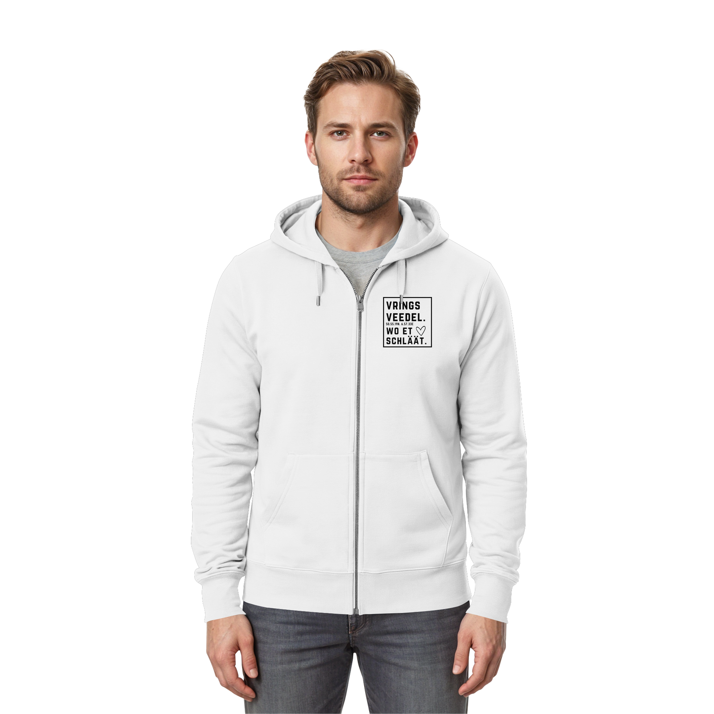 Vringsveedel Hätz Druck - Zipper