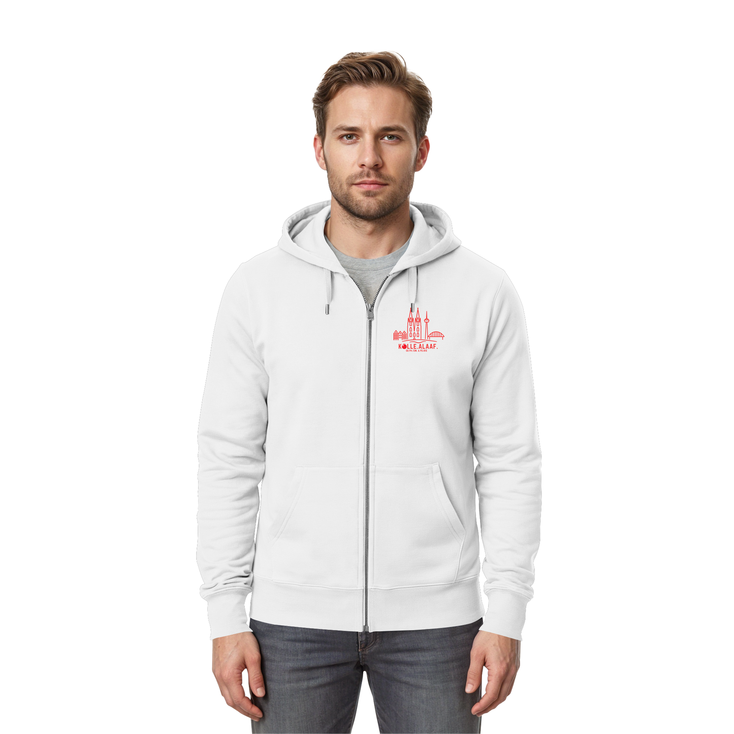Skyline Alaaf Druck - Zipper
