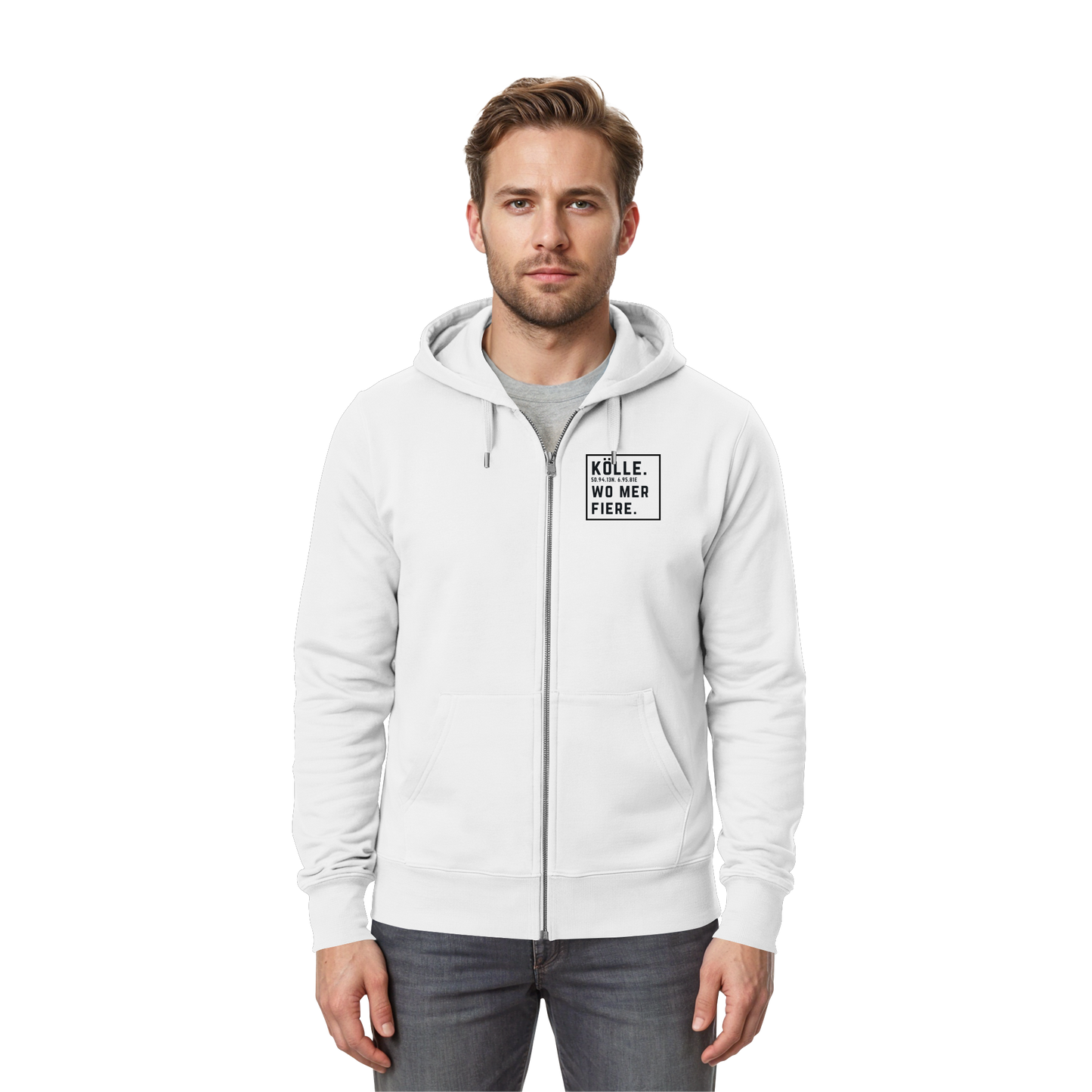 Kölle Fiere Druck - Zipper