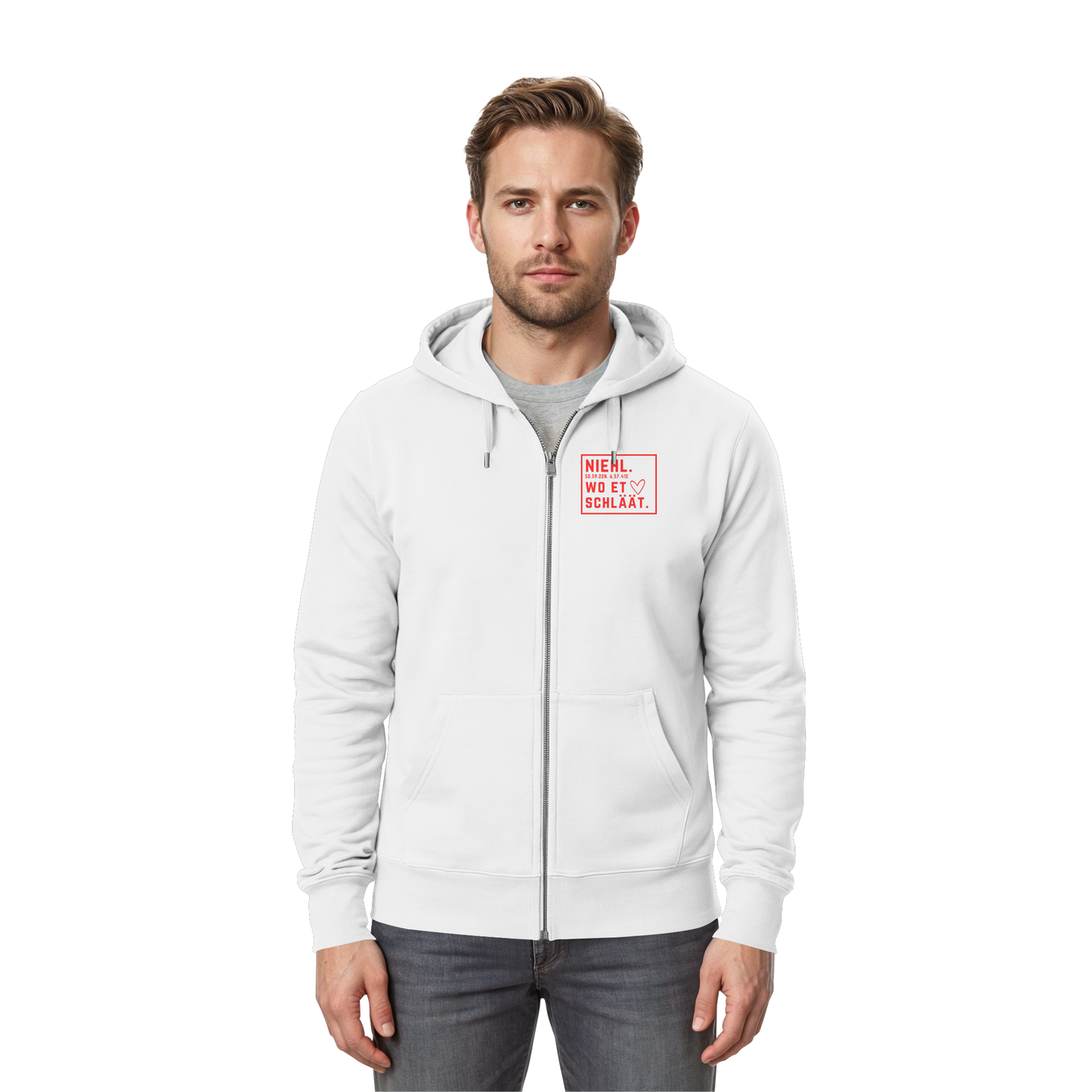 Niehl Hätz Druck - Zipper