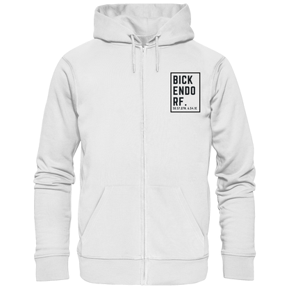 Bickendorf Koordinaten (kleiner Druck auf der Brust) - Zipper